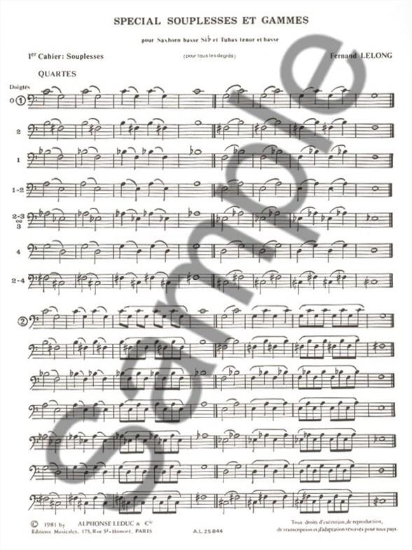 Special Exercises For Flexibility And Scales